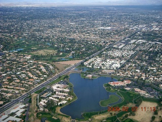 Coolidge trip with Sean and Kristina - aerial - Scottsdale