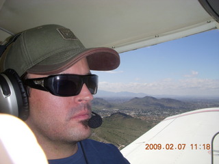 Coolidge trip with Sean and Kristina - Sean flying N8483R