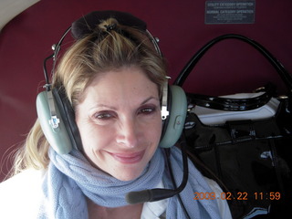 Amanda flying in N8483R