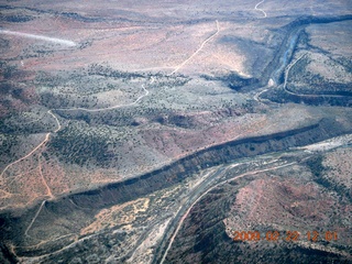 aerial - Verde River valley