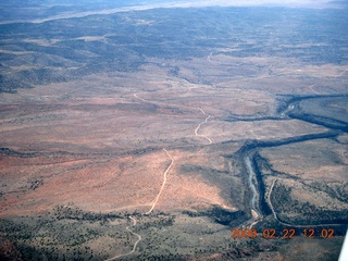 aerial - Verde River valley
