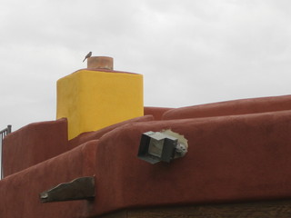 beth's pictures - Cave Creek mine hike - Dita's partly-yellow house