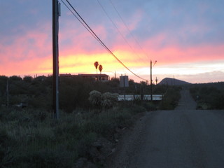 beth's pictures - Cave Creek mine hike - sunset