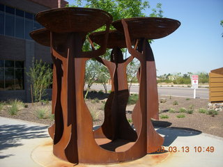 four women sculpture at Pima Center