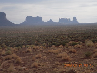 Monument Valley seen from UT25