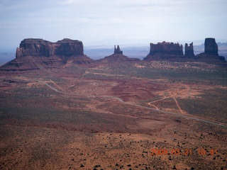 Monument Valley (UT25) run - Bob's signature in tar