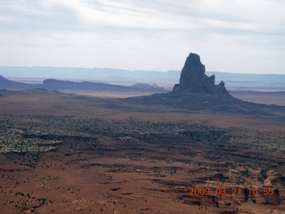 aerial - Monument Valley camping area