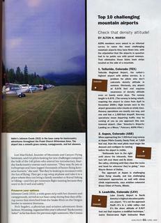 Mountain flying article in AOPA _Pilot_