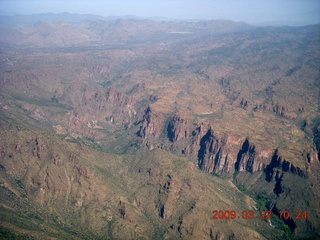 aerial - Superstition Mountains