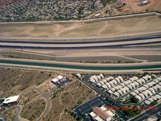 aerial - new Loop 202 freeway