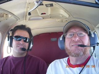 Sean and Adam flying N8483R