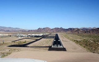 Sean's picture - Lake Havasu (HII) trip - HII on final