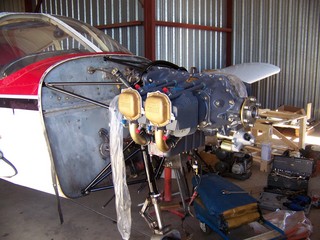 n4372j new engine installation - Bill Frias picture