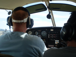 Grand Canyon trip - Adam flying N4372J from behind