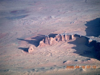 aerial - landscape north of Winslow