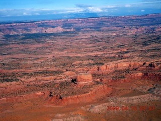 aerial - landscape north of Winslow