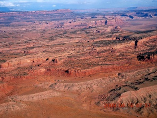 aerial - landscape north of Winslow