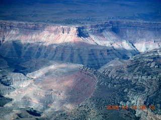 aerial - north of Monument Valley