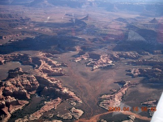 124 6ug. aerial - Canyonlands - Needles