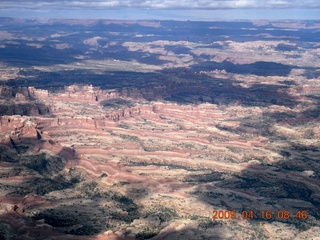 128 6ug. aerial - Canyonlands - Needles