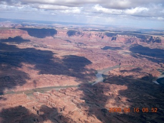 aerial - Colorado canyon