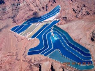 aerial - Canyonlands - evaporation ponds