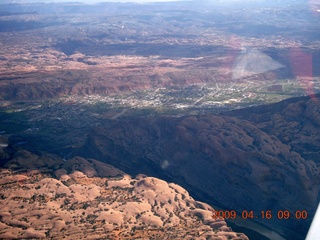 aerial - near Canyonlands Airport (CNY)