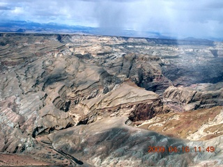 aerial - near Canyonlands Airport (CNY) - Green River