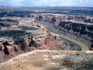 217 6ug. aerial - near Canyonlands (CNY) - Green River