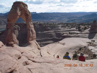 Arches National Park - hikers