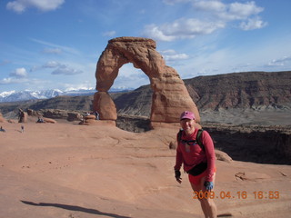 Arches National Park - Adam and Delicate Arch