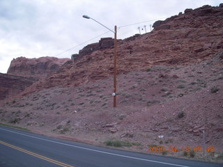 2 6uj. Moab morning run - Route 191 and 128 (Scenic Drive)