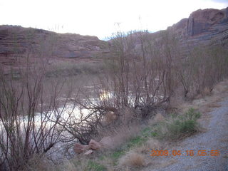5 6uj. Moab morning run - Route 191 and 128 (Scenic Drive) - Colorado River
