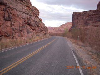 6 6uj. Moab morning run - Route 191 and 128 (Scenic Drive)