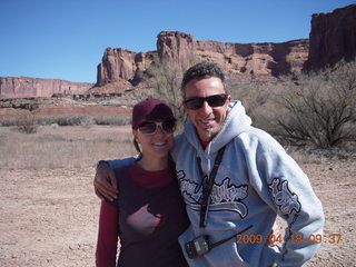 folks filming documentary at Mineral Canyon (UT75)