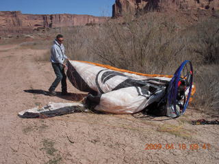 19 6uj. Mineral Canyon (UT75) - powered parachute