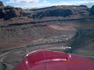 aerial - south of Cedar Mountain