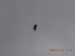 241 6uj. skydiver at Canyonlands (CNY)