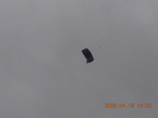242 6uj. skydiver at Canyonlands (CNY)
