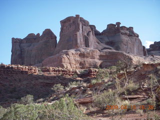 275 6uj. Arches National Park - Park Avenue hike