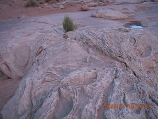 280 6uj. Arches National Park - Park Avenue hike - rock surface