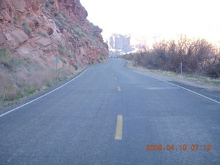 1 6uk. Moab 128 Scenic Drive morning run