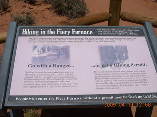 49 6uk. Arches National Park - Fiery Furnace hike