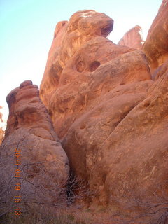 Arches National Park - Fiery Furnace hike - hikders