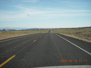 154 6uk. driving to canyonlands