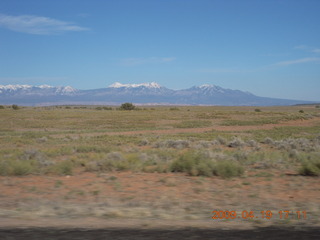 driving to canyonlands
