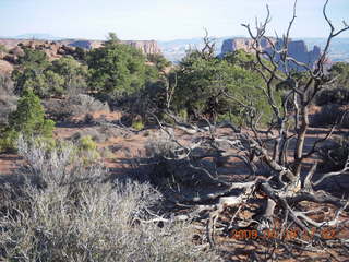 Canyonlands National Park - Murphy Trail run - sign