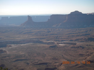 Canyonlands National Park - Murphy Trail run - USGS marker