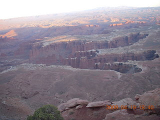 Canyonlands National Park - sunset at Grandview Point