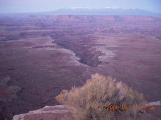 Canyonlands National Park - sunset at Grandview Point
